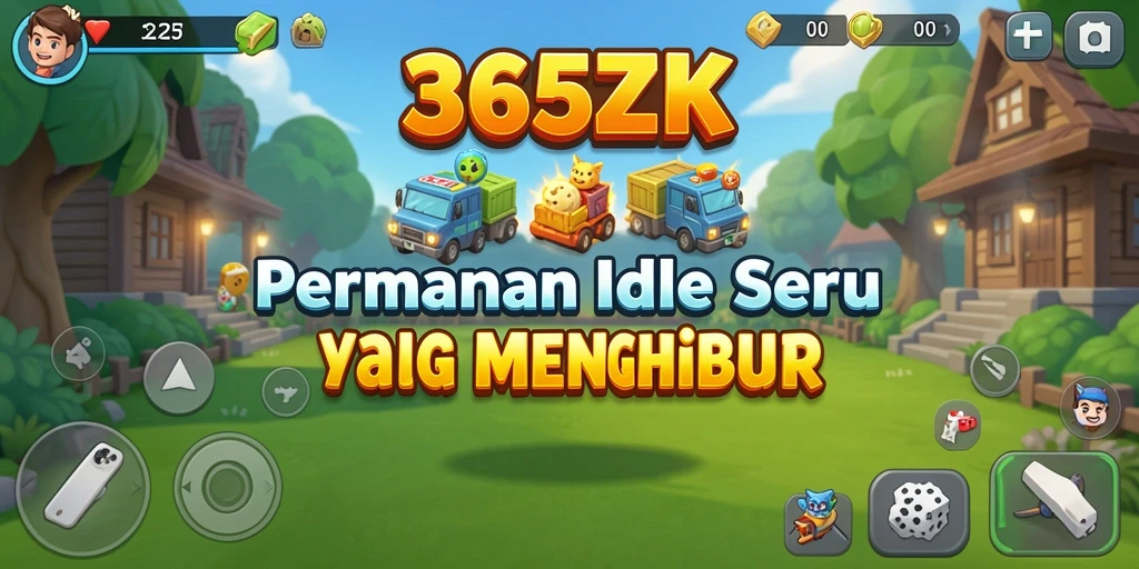 Tampilan gameplay menarik dari 365ZK yang menggambarkan pengalaman Idle.