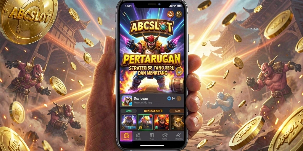 Tampilan gameplay ABCSLOT yang penuh aksi strategi menarik.