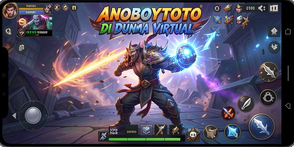 Tampilan pertarungan yang seru dan dinamis dalam ANOBOYTOTO.