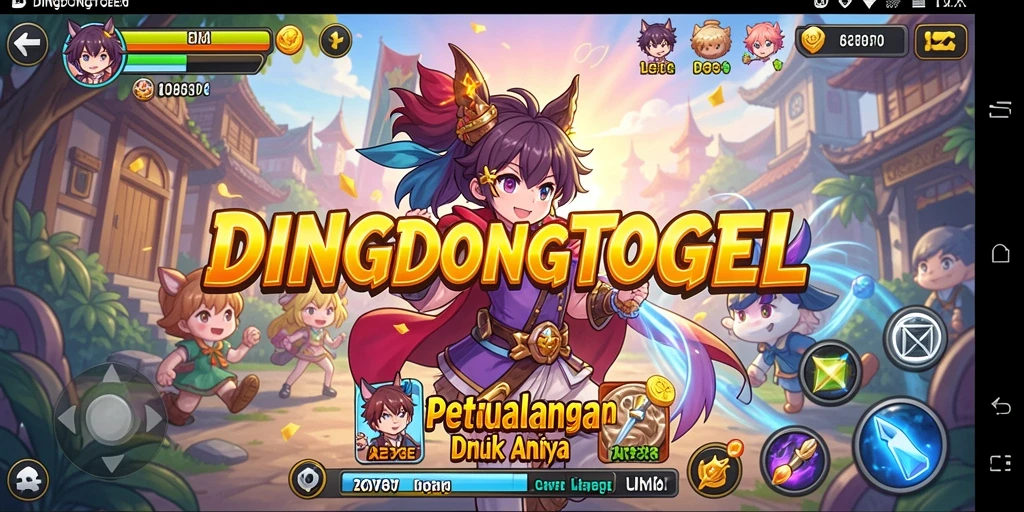 Tampilan gameplay DINGDONGTOGEL yang memukau dan interaktif dalam dunia Anime.