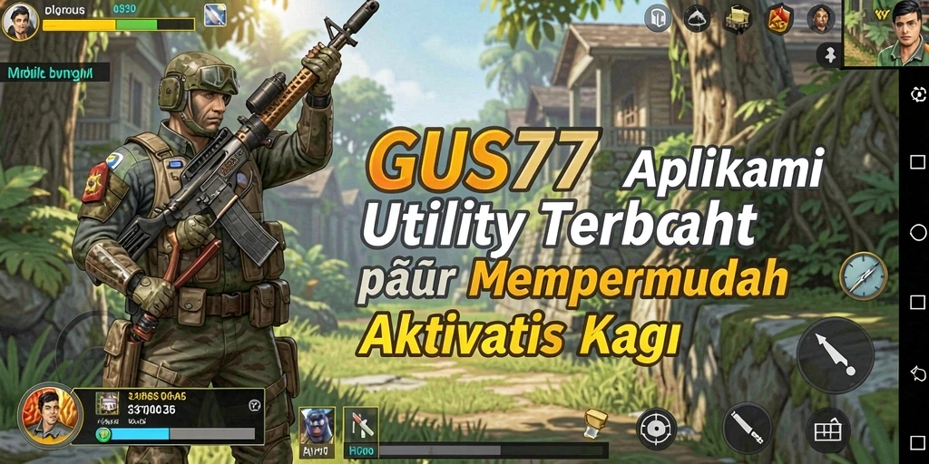 Tampilan antarmuka GUS77 yang berfungsi memudahkan manajemen tugas dan pengingat.