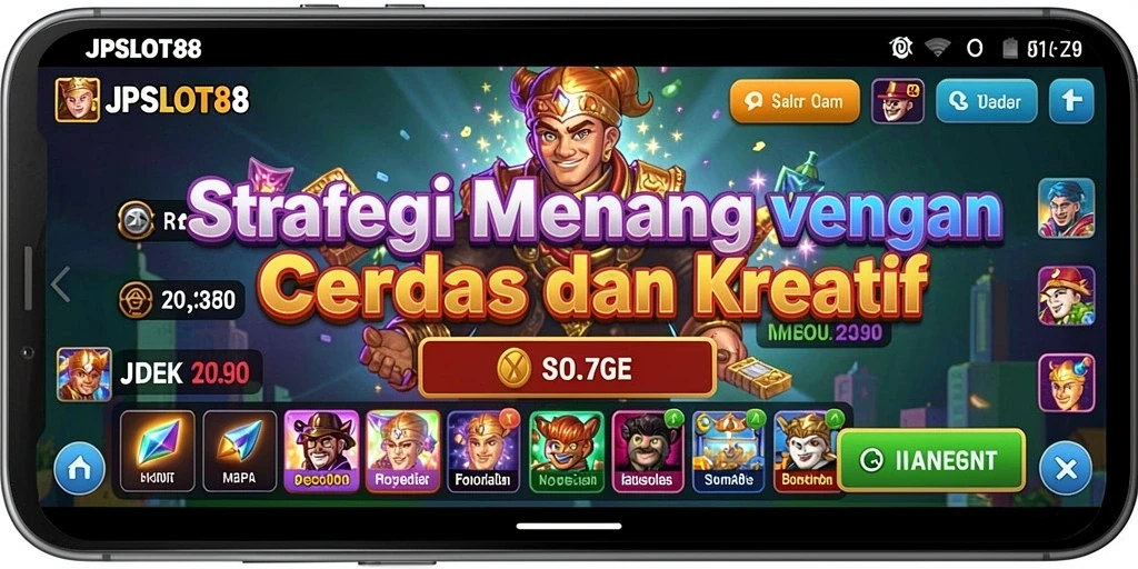Tampilan gameplay seru dan strategi mengasyikkan di JPSLOT88.
