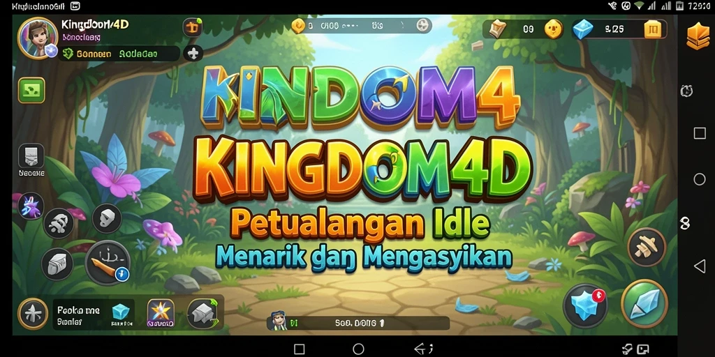 Tampilan gameplay KINGDOM4D yang seru dan mengasyikkan.