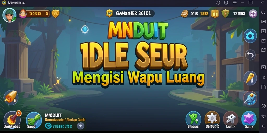 Screenshot gameplay MNDUIT menampilkan aksi yang seru dan interaksi pengguna.