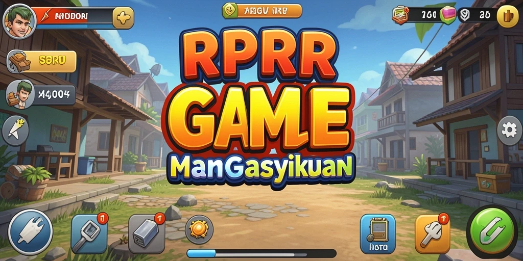Tampilan gameplay RPRR yang menarik dan interaktif di genre Idle.