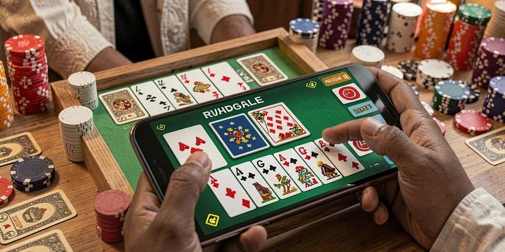Tampilan gameplay RVIP2 yang seru dan penuh strategi Gaple.