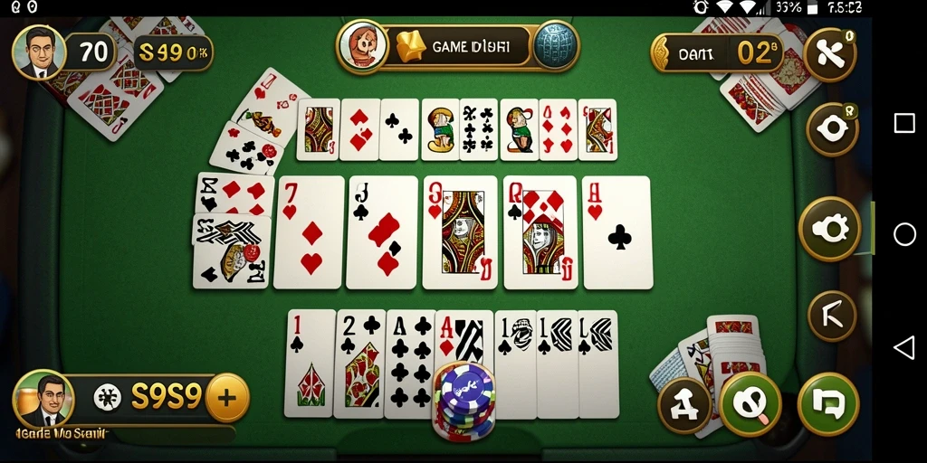 Screenshot utama S9S9 menampilkan gameplay domino yang menarik dan interaktif.