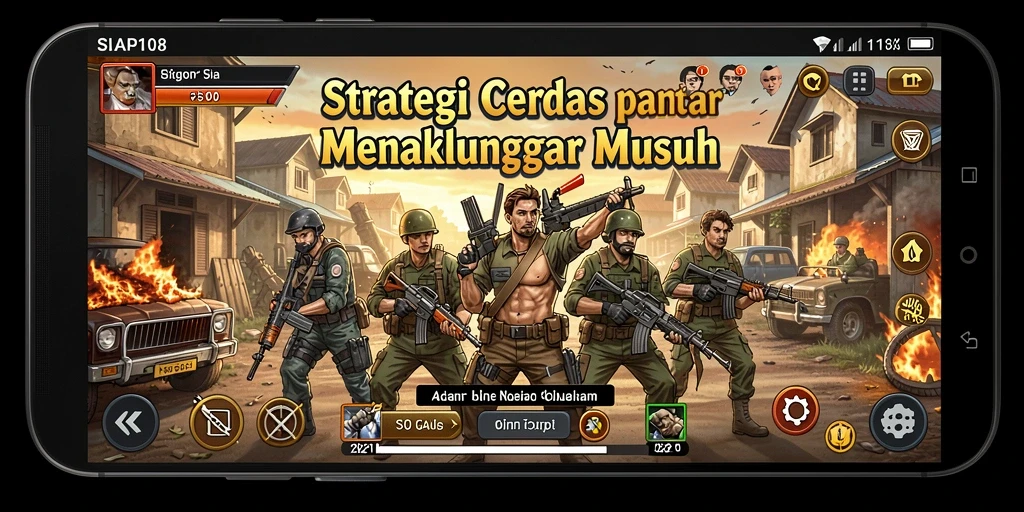 Tampilan gameplay SIAP108 dengan strategi yang mendebarkan.
