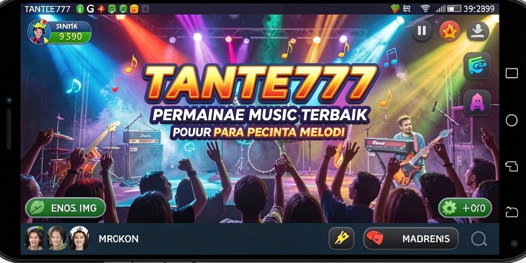 Gameplay <strong>TANTE777</strong> yang menyenangkan dengan berbagai pilihan lagu.