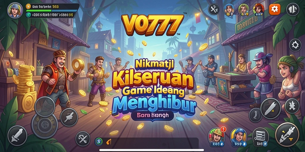 Screenshot gameplay VO777 menampilkan karakter dalam aksi Idle yang menarik.