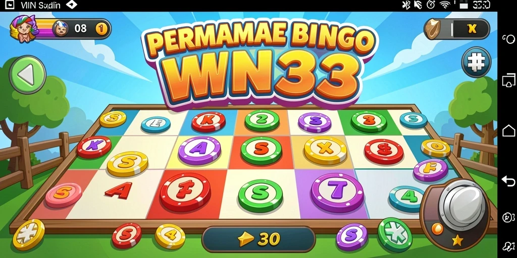 Screenshot dari gameplay Bingo di WIN33 yang penuh keseruan.